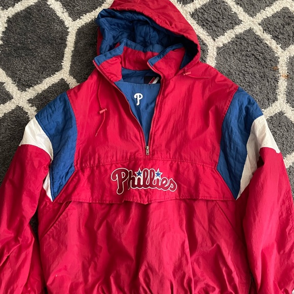 Phillies Majestic Heavyweight Winter Jacket - Picture 1 of 5